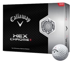 Callaway HEX Chrome+ golfové míčky  2013, 12 míčků