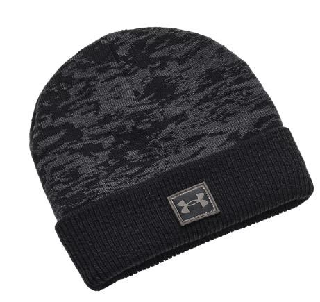 Under Armour Graphic Knit dětská zimní čepice, černá