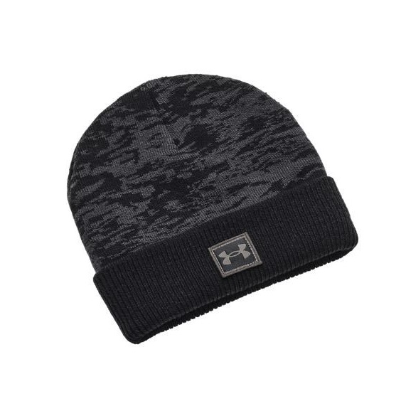 Under Armour Graphic Knit dětská zimní čepice, černá
