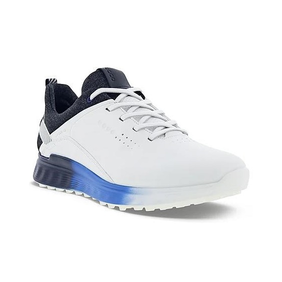 Ecco S-Three Goretex pánské golfové boty, bílé
