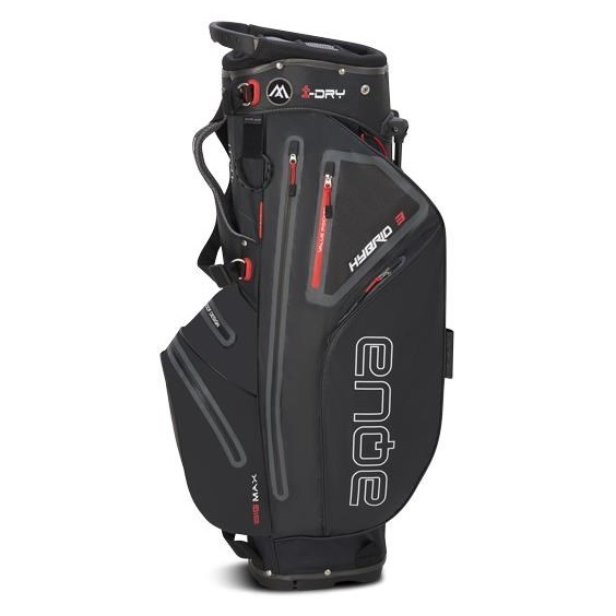 Big Max Aqua Hybrid 3 stand bag, černý