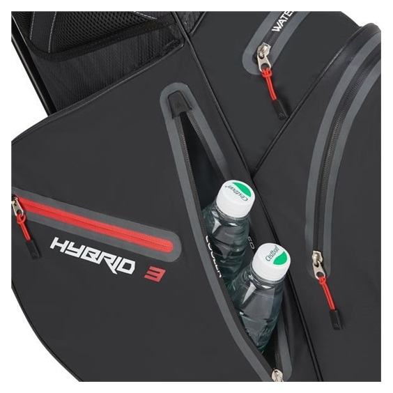 Big Max Aqua Hybrid 3 stand bag, černý