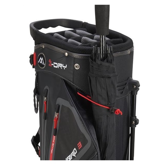 Big Max Aqua Hybrid 3 stand bag, černý