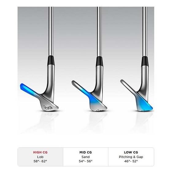 Titleist SM9 Tour Chrome wedge, grafit