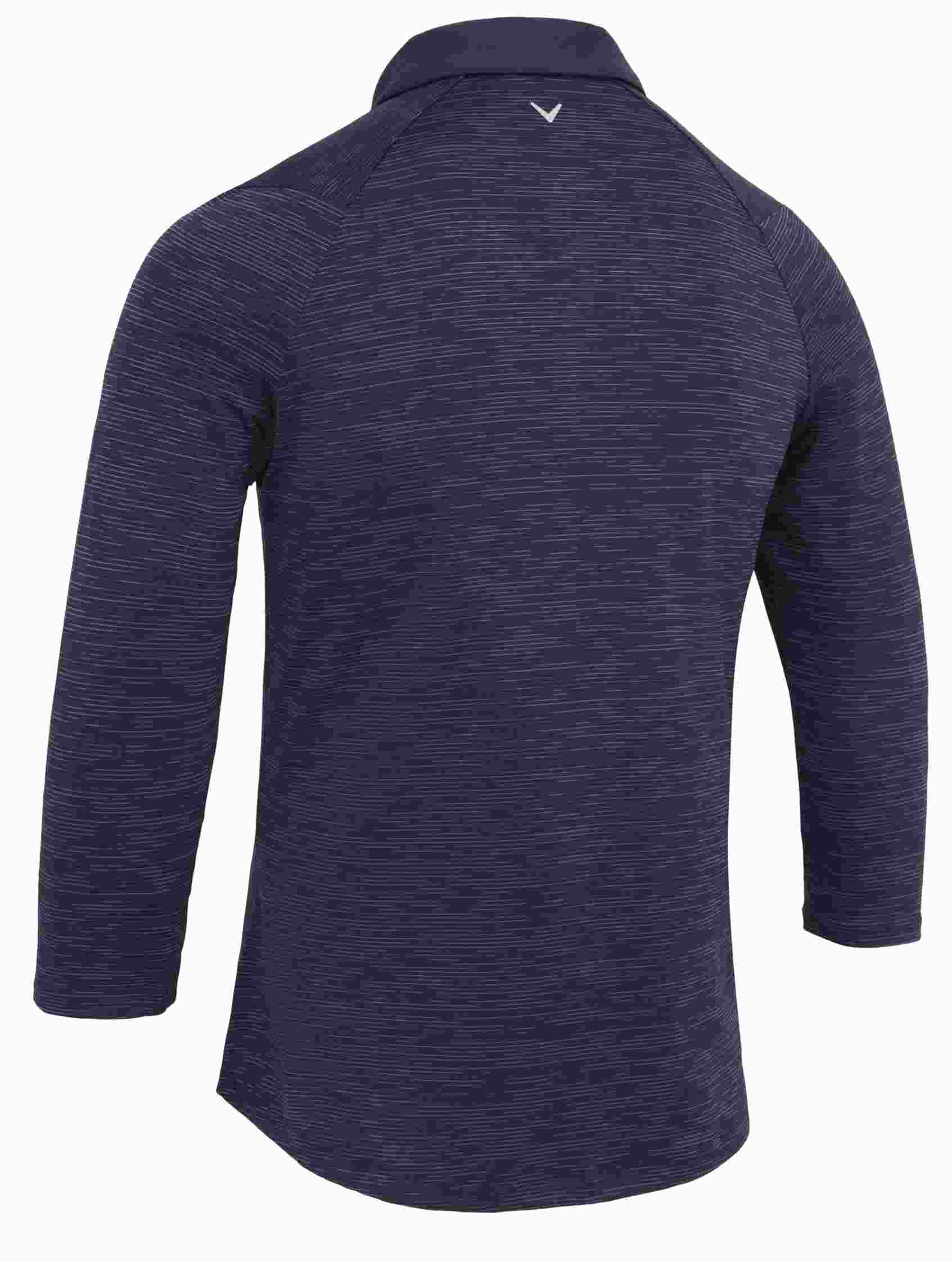 Callaway 3/4 Sleeve SwingTech Solid dámské polo, tmavě modré