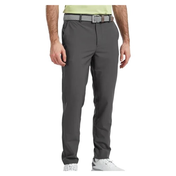 FootJoy Performance Tapered Slim Fit pánské kalhoty, tmavě šedé