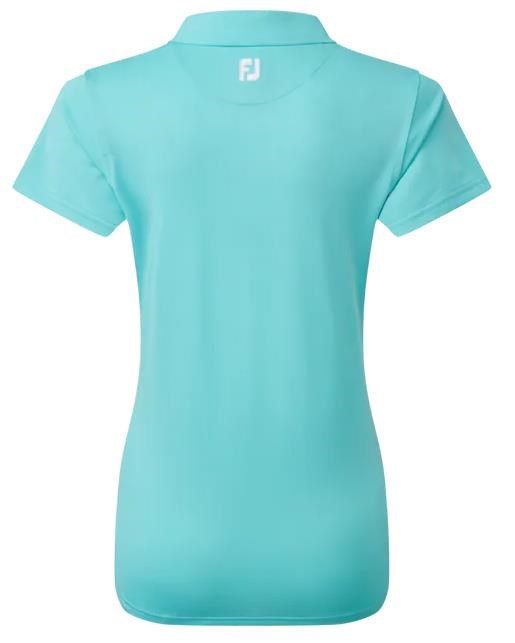 FootJoy Stretch Pique Solid dámské polo, aqua