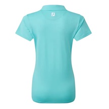 FootJoy Stretch Pique Solid dámské polo, aqua