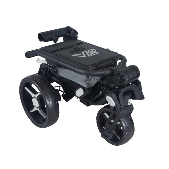 Axglo Tri-360 V2 manuální vozík, černo/šedý