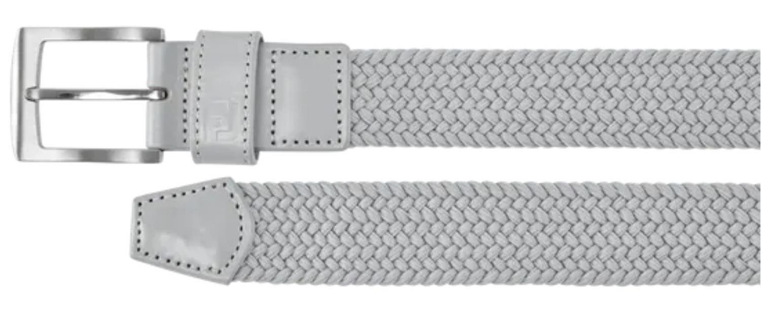 FootJoy Braided pánský opasek, šedý