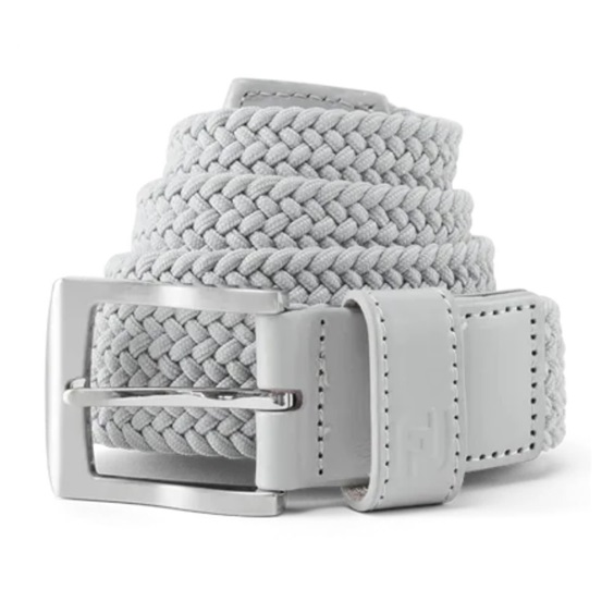 FootJoy Braided pánský opasek, šedý