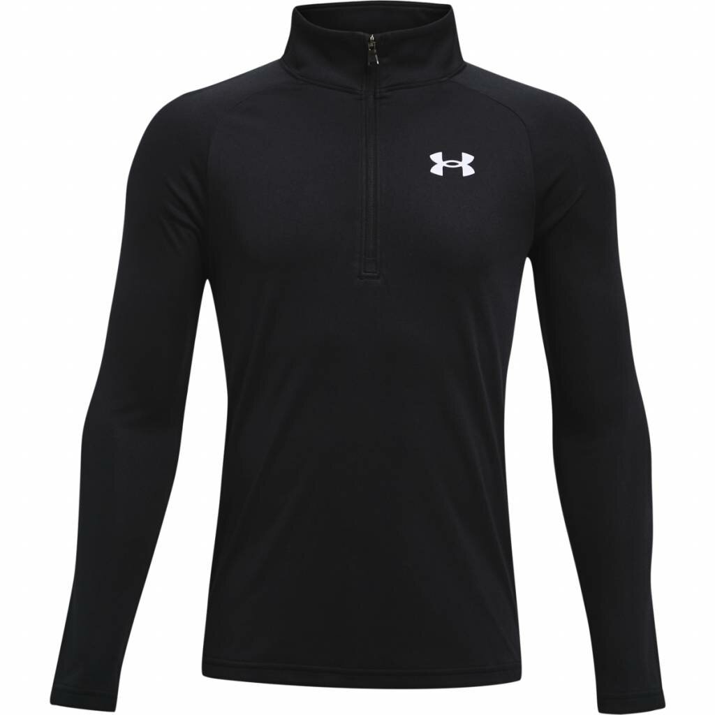 Under Armour Tech 2.0 1/2 Zip chlapecké sportovní tričko, černé
