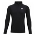 Under Armour Tech 2.0 1/2 Zip chlapecké sportovní tričko, černé