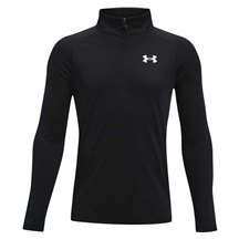 Under Armour Tech 2.0 1/2 Zip chlapecké sportovní tričko, černé