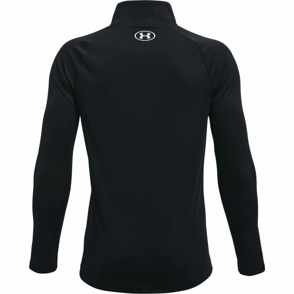 Under Armour Tech 2.0 1/2 Zip chlapecké sportovní tričko, černé