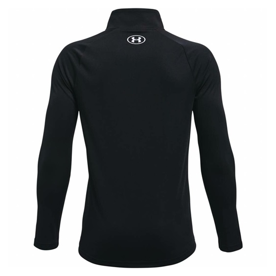 Under Armour Tech 2.0 1/2 Zip chlapecké sportovní tričko, černé