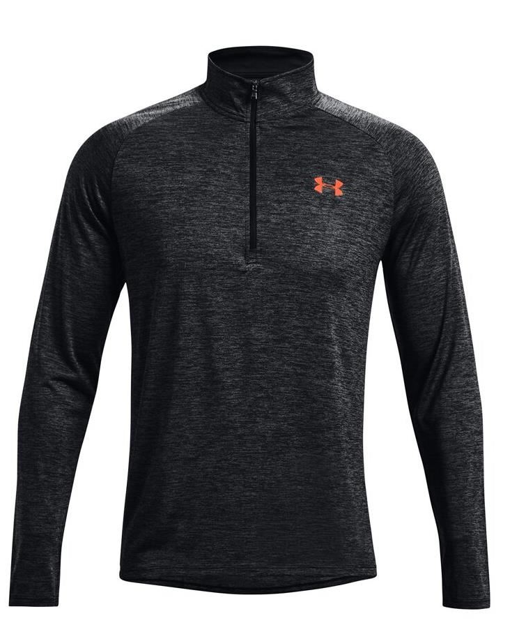 Under Armour Tech 2.0 pánské tričko s dlouhým rukávem, černé