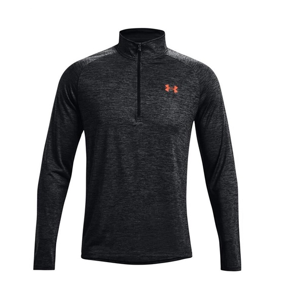 Under Armour Tech 2.0 pánské tričko s dlouhým rukávem, černé