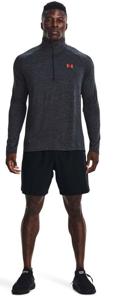 Under Armour Tech 2.0 pánské tričko s dlouhým rukávem, černé