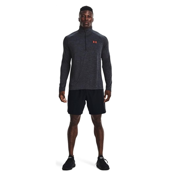 Under Armour Tech 2.0 pánské tričko s dlouhým rukávem, černé