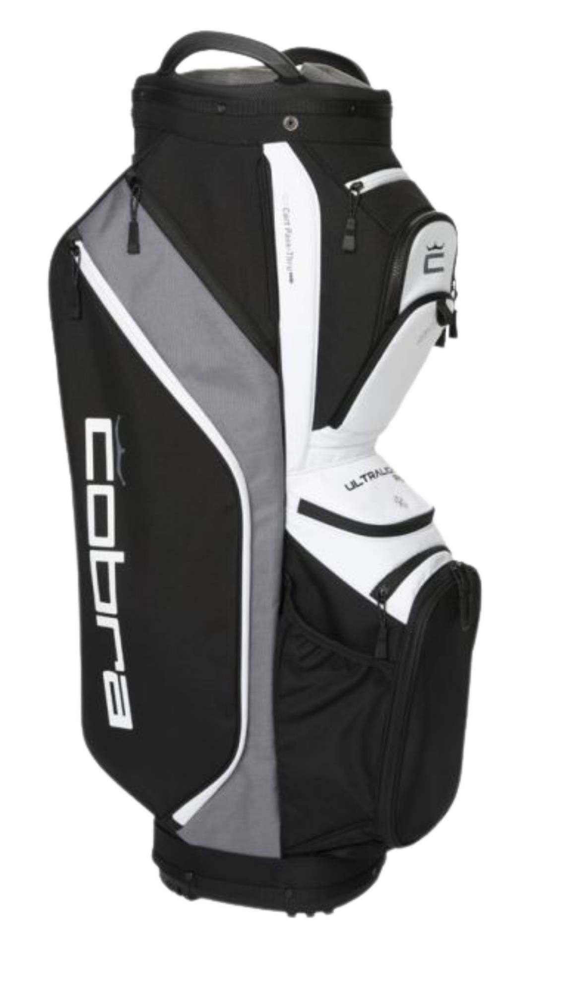 Cobra Ultralight Pro cart bag, černo/bílý