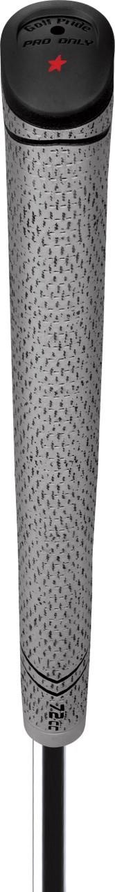 Golf Pride Pro Only Cord Red Star 72cc putter grip, šedý