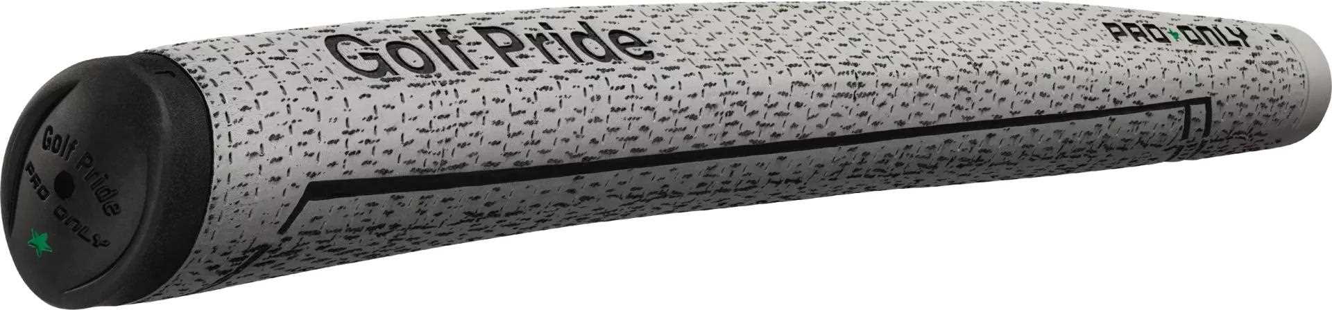 Golf Pride Pro Only Cord Green Star 88cc putter grip, šedý