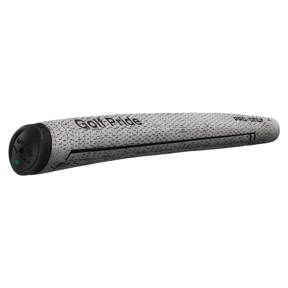 Golf Pride Pro Only Cord Green Star 88cc putter grip, šedý