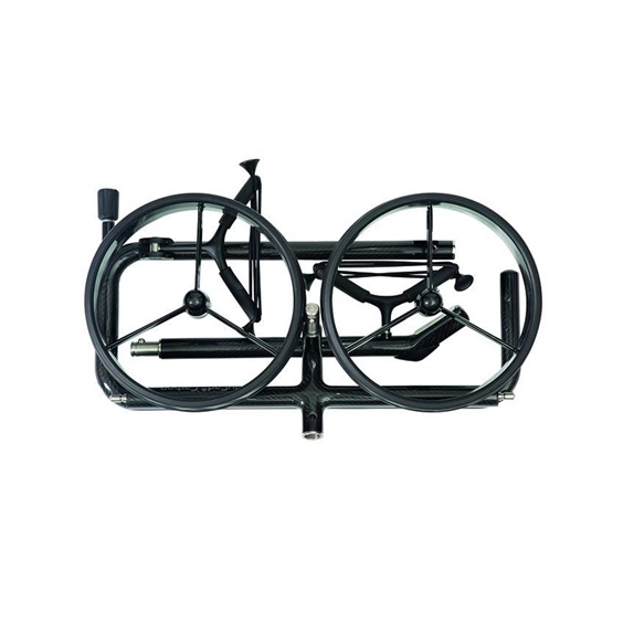 JuCad Carbon Shine 2-wheeled manuální vozík + taška