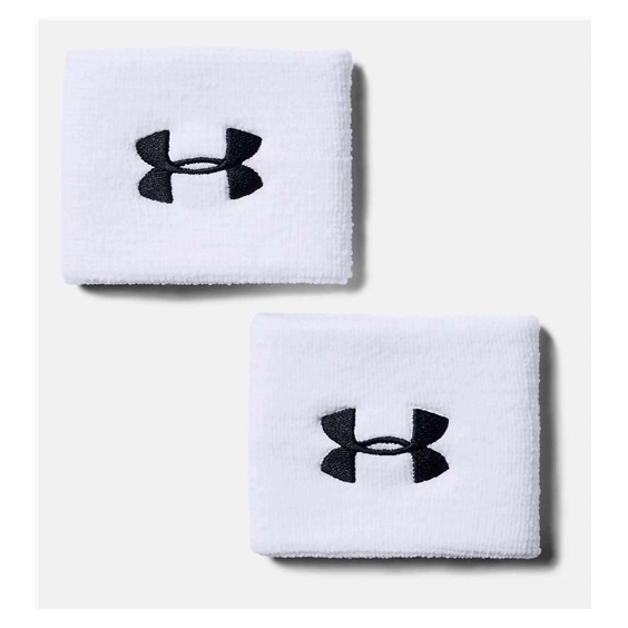 Under Armour Performance Wristbands potítka, bílá
