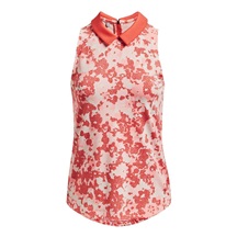 Under Armour Zinger Rise Slvls Polo dámské polo bez rukávů, oranžové