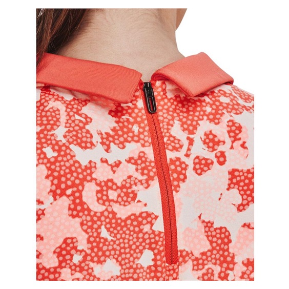 Under Armour Zinger Rise Slvls Polo dámské polo bez rukávů, oranžové