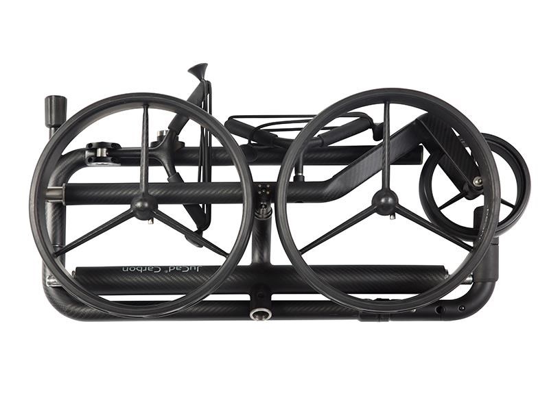 JuCad Carbon Travel Nero SV 2.0 elektrický vozík