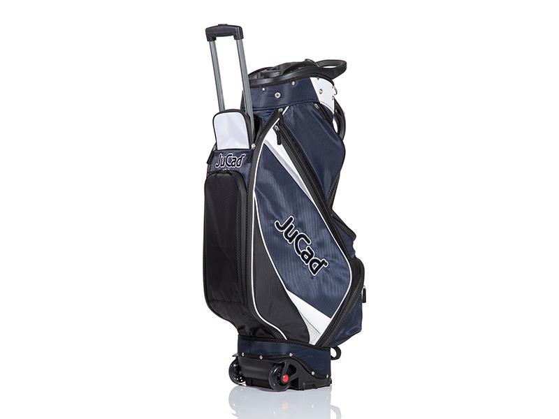 JuCad Bag To Roll cart bag na kolečkách, černý