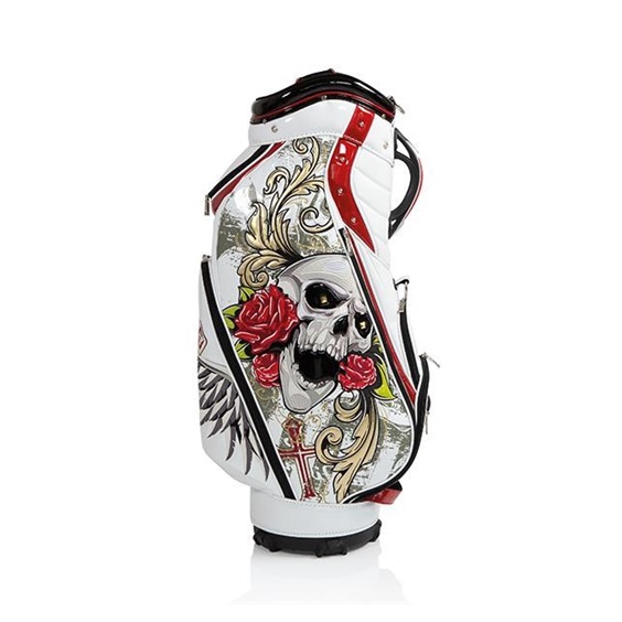 JuCad Luxury cart bag, bílý