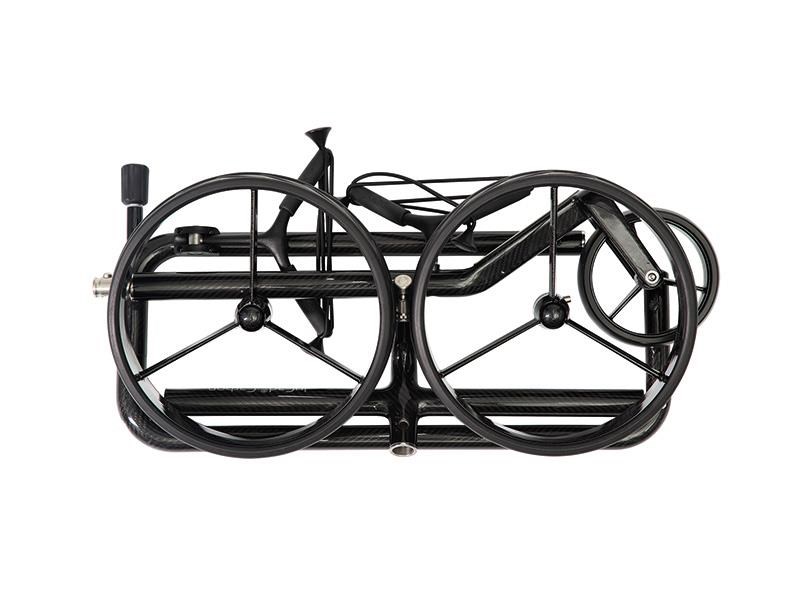 JuCad Carbon Shine 3-wheeled manuální vozík + taška