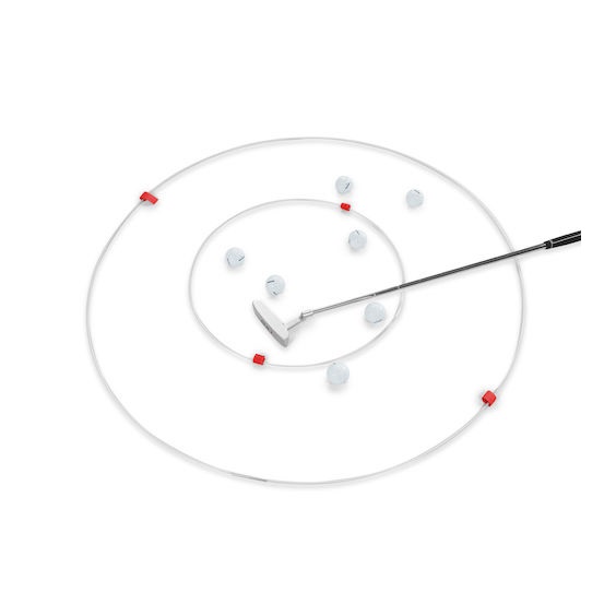 Leadbetter Putting Hoops tréninkové kruhy 30"/18"