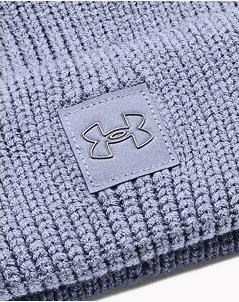 Under Armour Halftime Ribbed Pom dámská zimní čepice, aurora purple