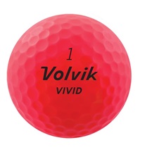 Volvik Vivid golfové míčky, růžové