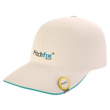 Pitchfix žlutý magnetický golfový klip na kšilt + markovátko