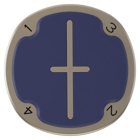 Pitchfix modrý multi-marker chip + markovátko