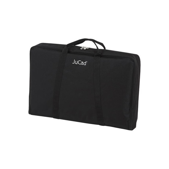 JuCad Carbon manuální vozík, bílo/černý + taška