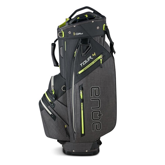 Big Max Aqua Tour 4 cart bag, černo/šedo/limetkový
