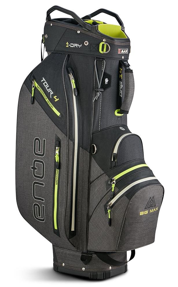 Big Max Aqua Tour 4 cart bag, černo/šedo/limetkový