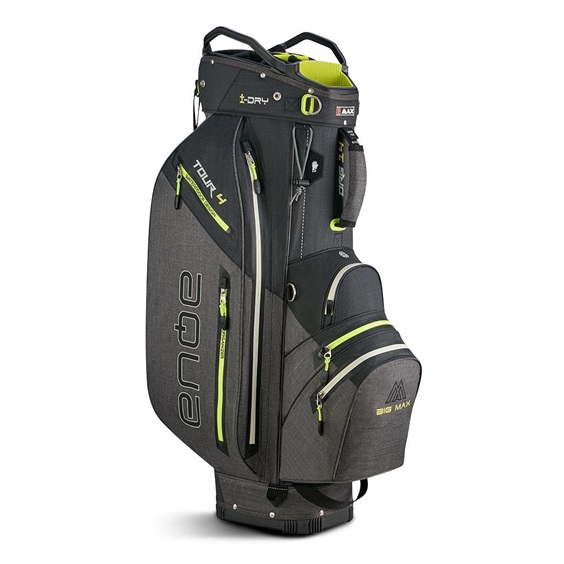 Big Max Aqua Tour 4 cart bag, černo/šedo/limetkový