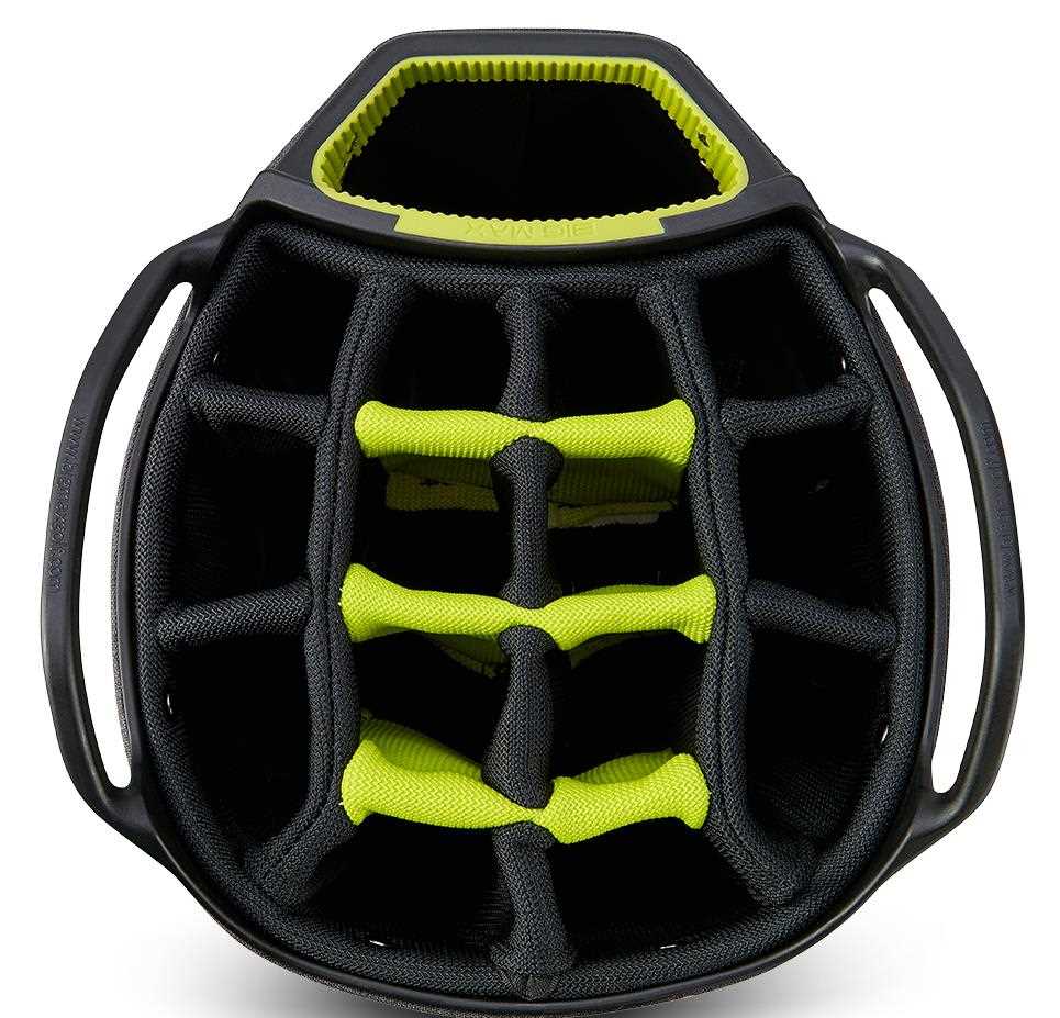 Big Max Aqua Tour 4 cart bag, černo/šedo/limetkový