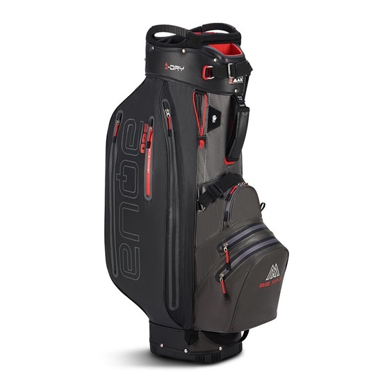 Big Max Aqua Sport 360 cart bag, šedo/černo/červený