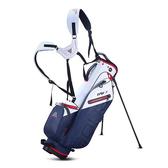 Big Max Aqua Seven G stand bag, bílo/tmavě modro/červený