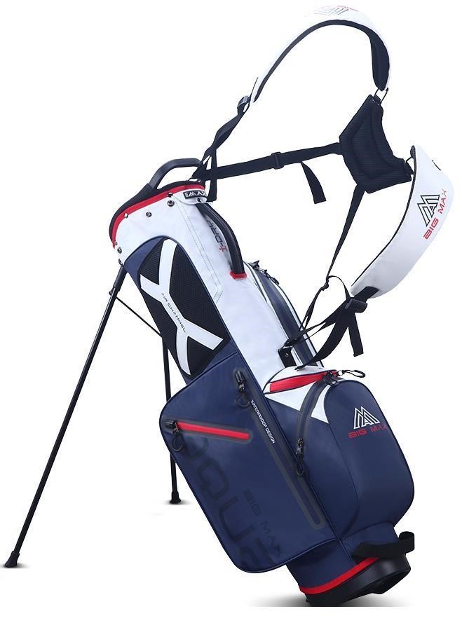 Big Max Aqua Seven G stand bag, bílo/tmavě modro/červený