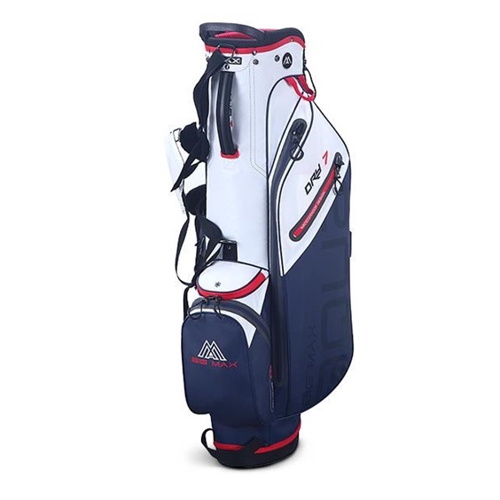 Big Max Aqua Seven G stand bag, bílo/tmavě modro/červený